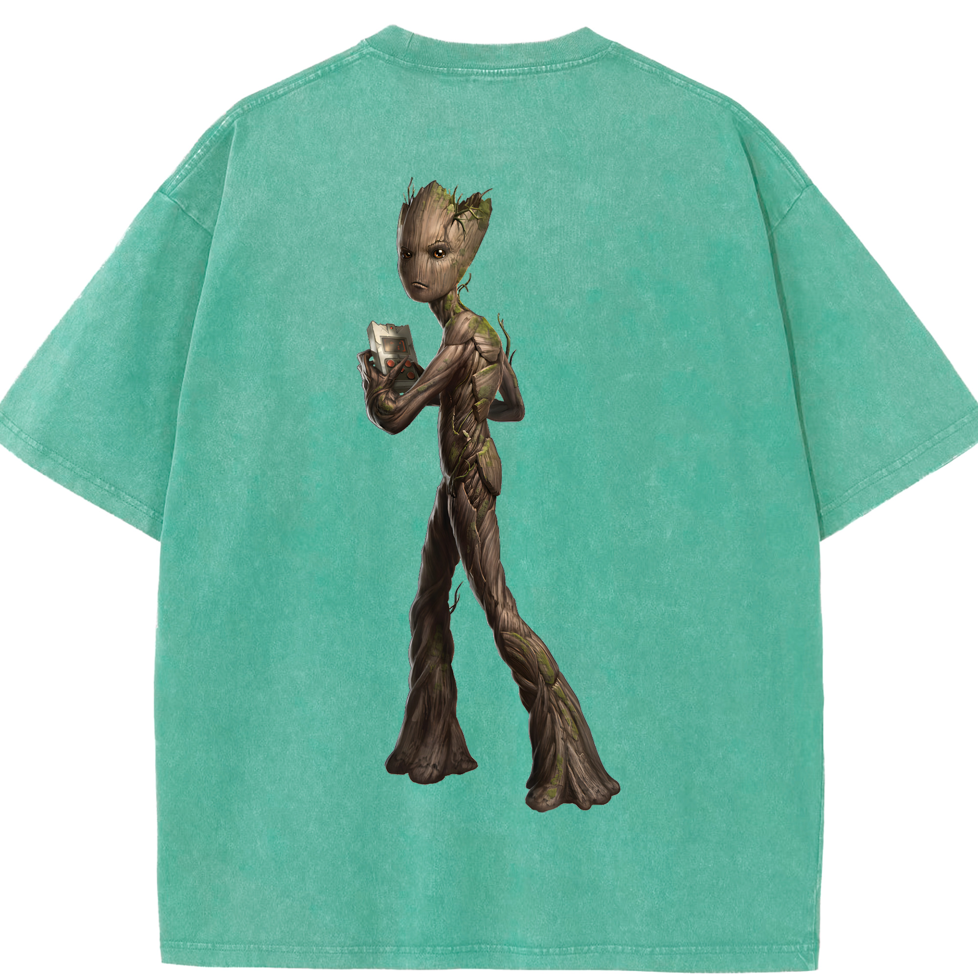 （画像用） アベンジャーズ The Avengers 綿100% ヴィンテージ風 半袖Tシャツ（背面プリント）
